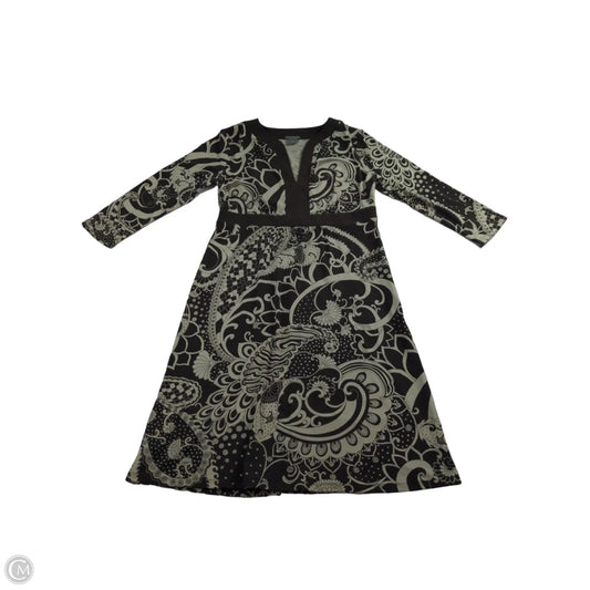 Dress Casual Midi By Ann Taylor In Multi-colored, Size: 6p