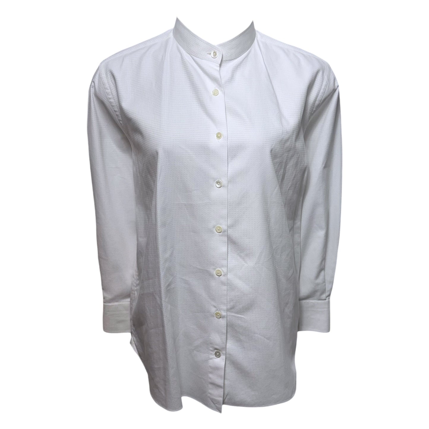 Top Long Sleeve By L&S Custom Tailors In White, Size: XL ESTIMATED