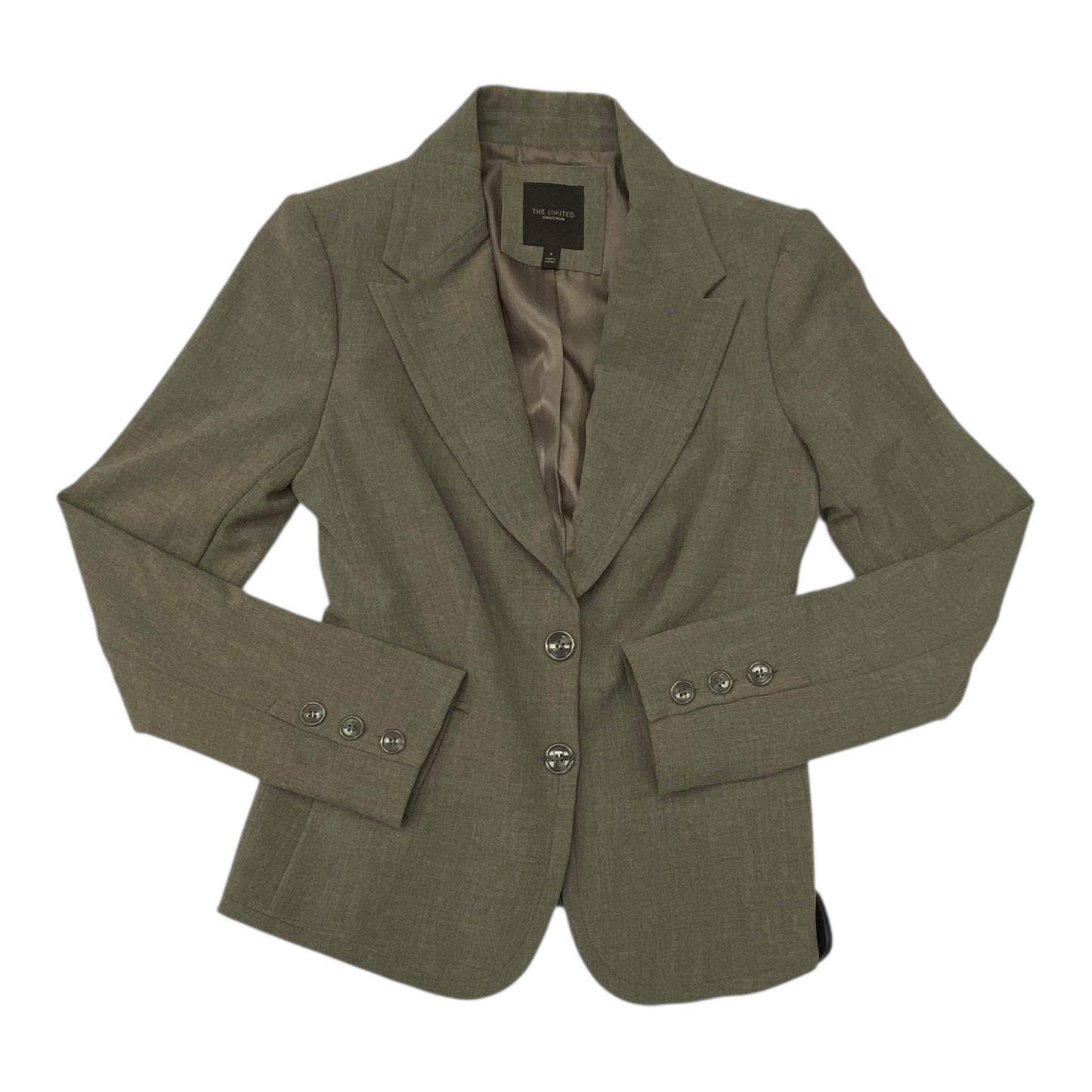 Blazer By Limited In Taupe, Size:2