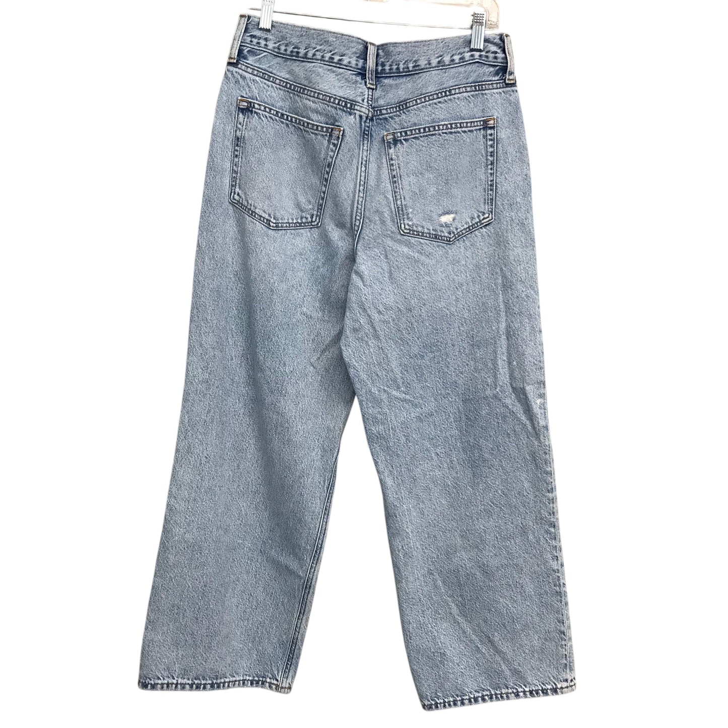 Jeans Wide Leg By J. Crew In Blue Denim, Size:8