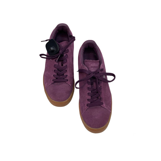 Shoes Athletic By Puma In Purple, Size:8.5
