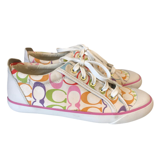 Shoes Designer By Coach In Multi, Size:8
