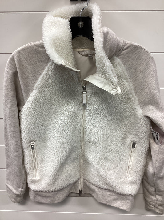 Jacket Fleece By Athleta In Cream, Size:Xs