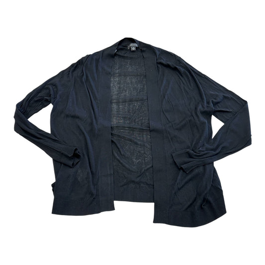 Cardigan By Ann Taylor In Black, Size:Xl