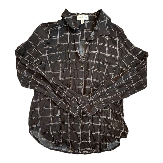 Top Ls By Cloth & Stone In Black