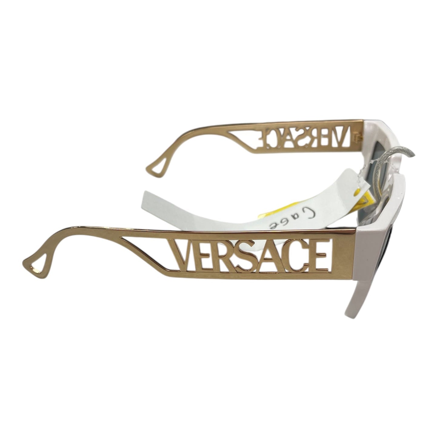 Sunglasses Luxury Designer By Versace In White