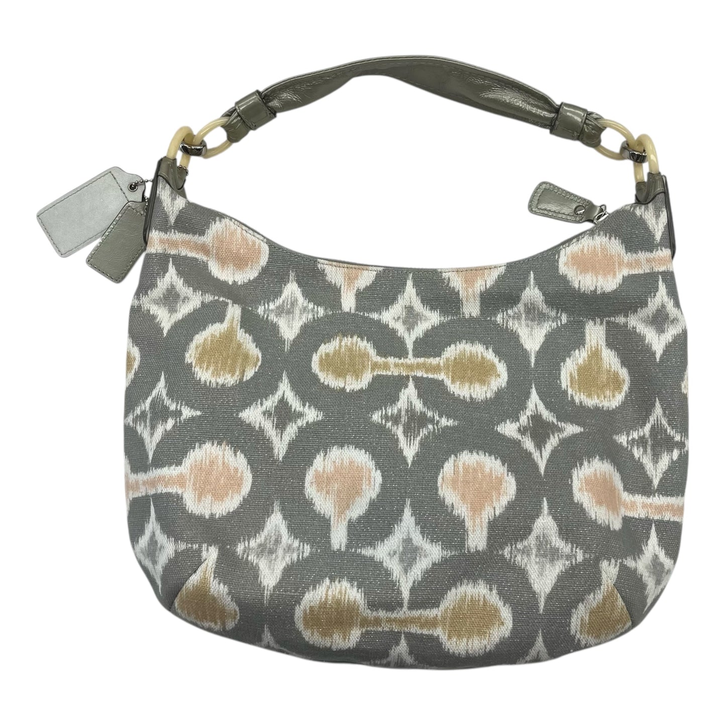 Handbag Designer By Coach In Grey, Size:Medium
