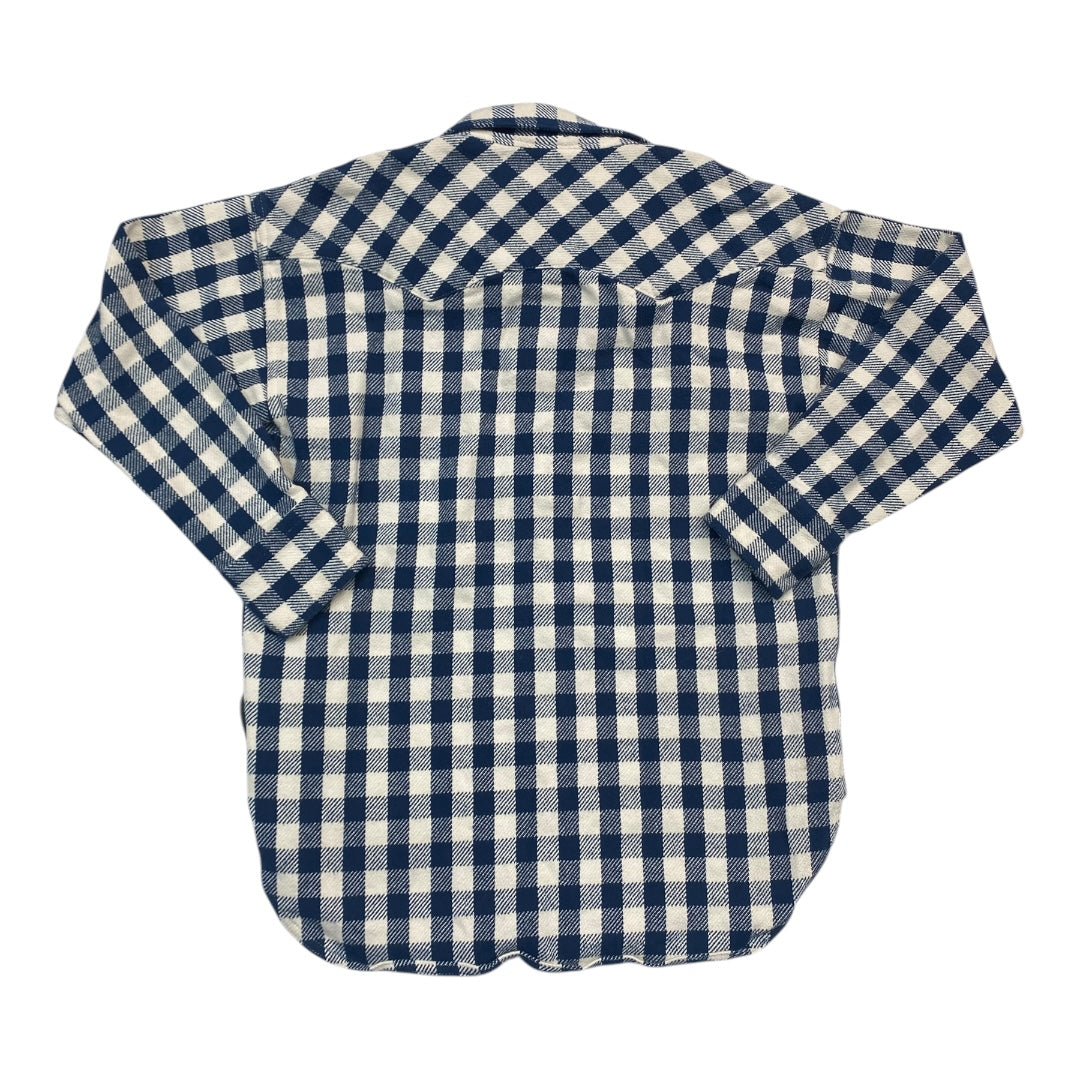 Top Ls By J. Crew In Plaid Pattern, Size:0