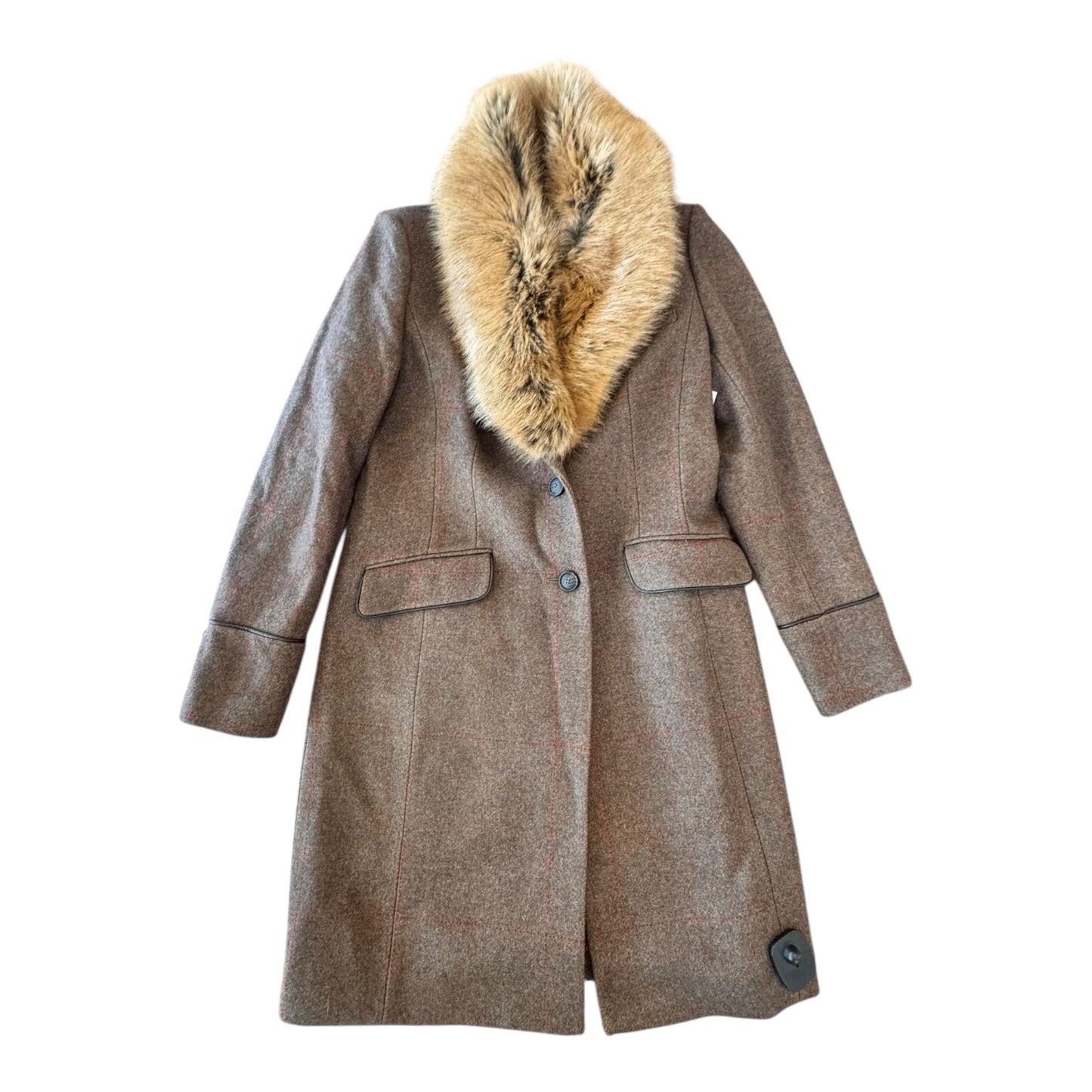 Coat Peacoat By Joules In Multi, Size:8