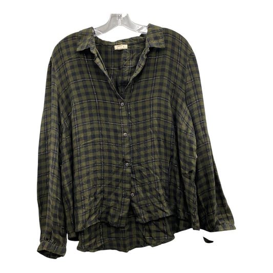 Top Ls By Ana In Green, Size:Xl