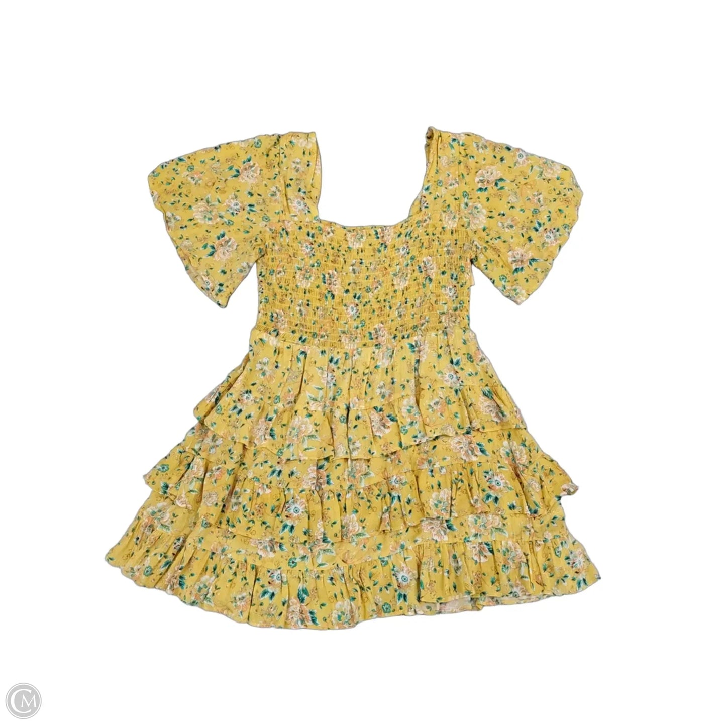 Dress Casual Short By Chelsea And Violet In Yellow, Size: L