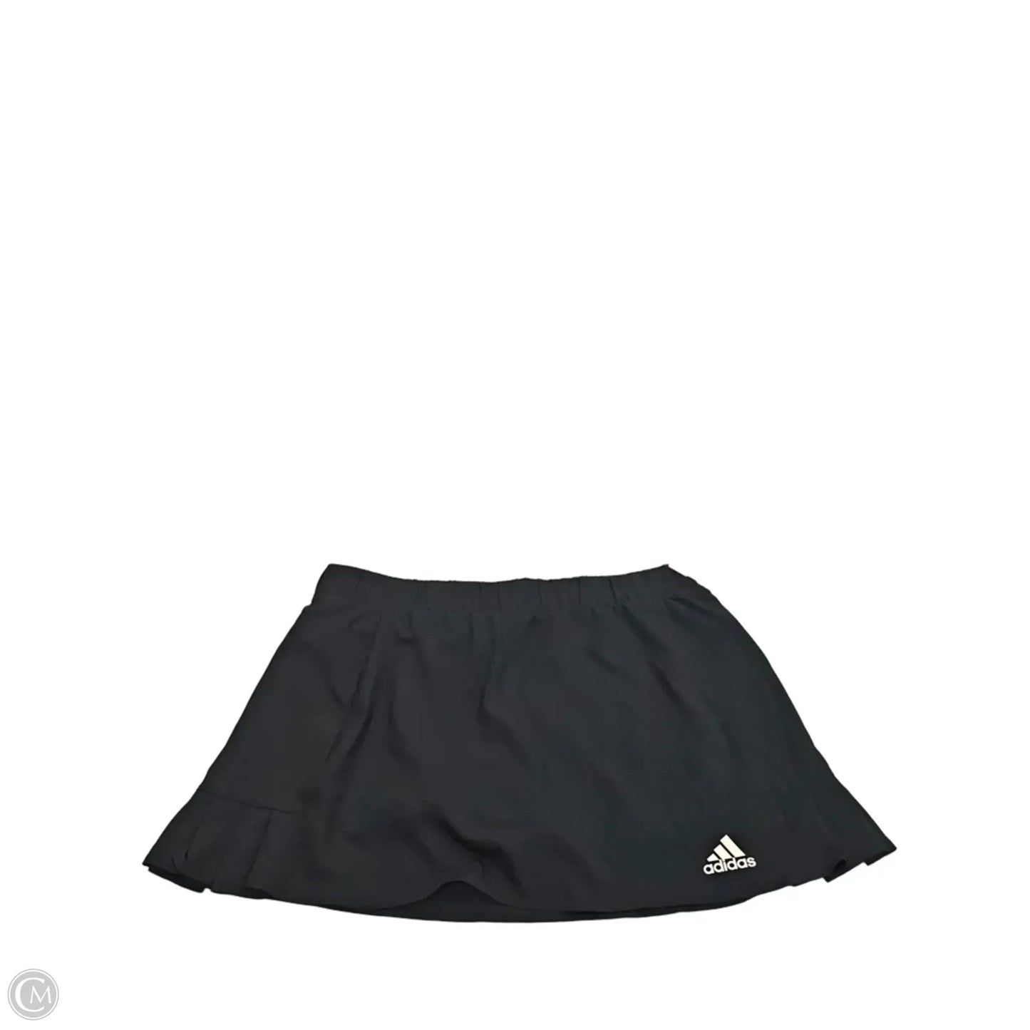 Athletic Skirt By Adidas In Black, Size: L
