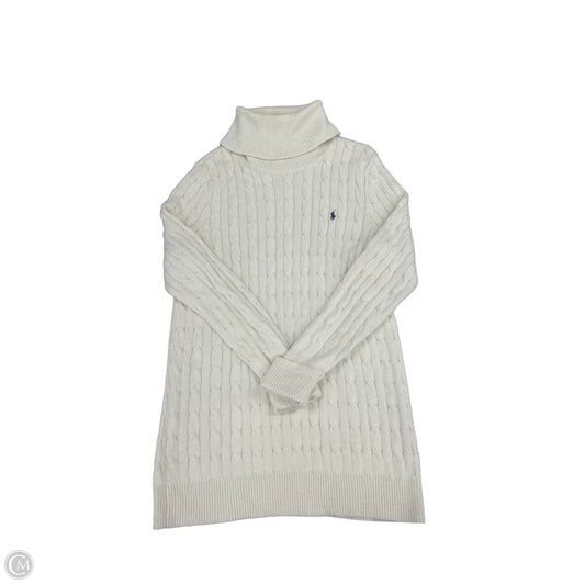 Sweater By Ralph Lauren In Cream, Size: Xl