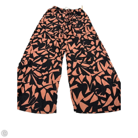 Pants Linen By A New Day In Black & Brown, Size: 0
