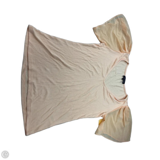 Top Short Sleeve By 1.state In Peach, Size: S