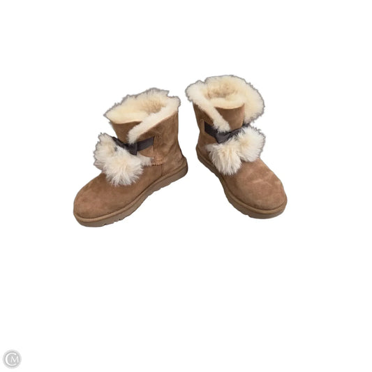 Boots Designer By Ugg In Brown, Size: 8