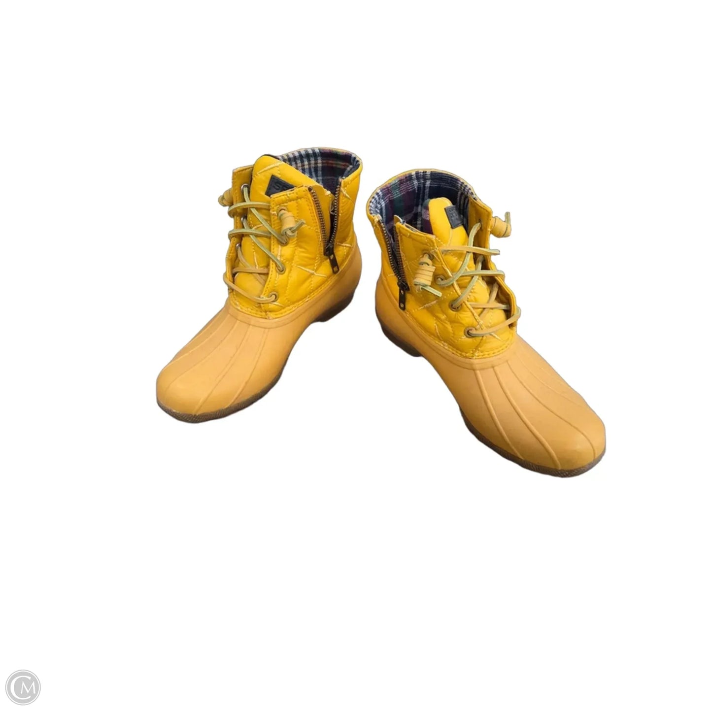 Boots Snow By Sperry In Yellow, Size: 7.5