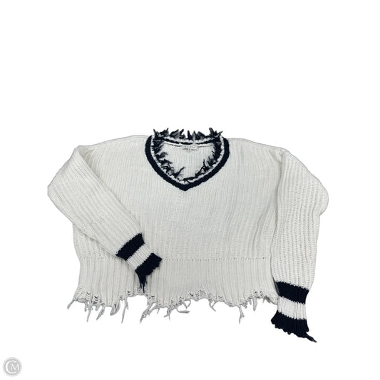Sweater By Z Supply In White, Size: Xs
