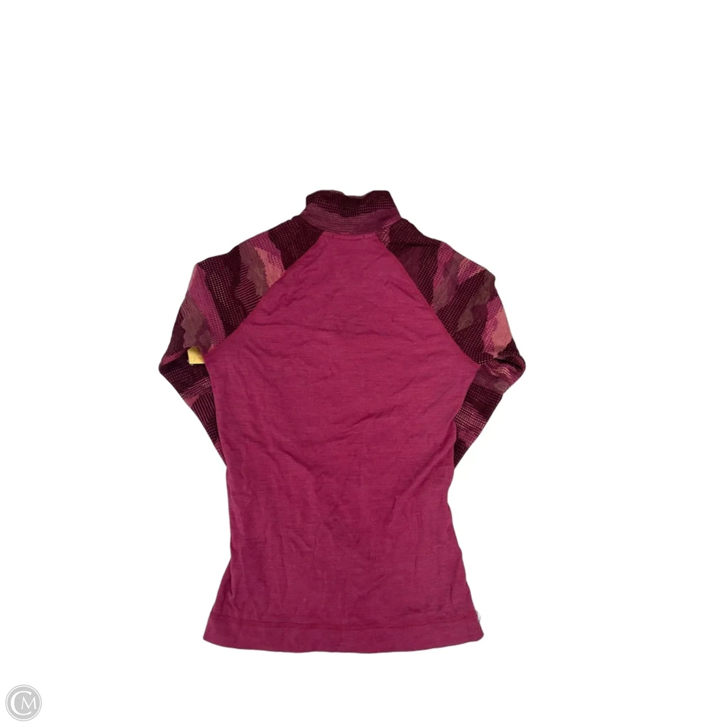 Top Long Sleeve By Smartwool In Pink, Size: S