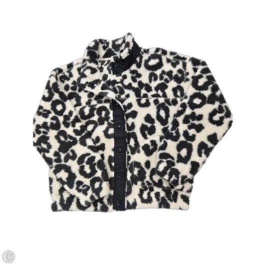 Jacket Fleece By Old Navy In Animal Print, Size: S
