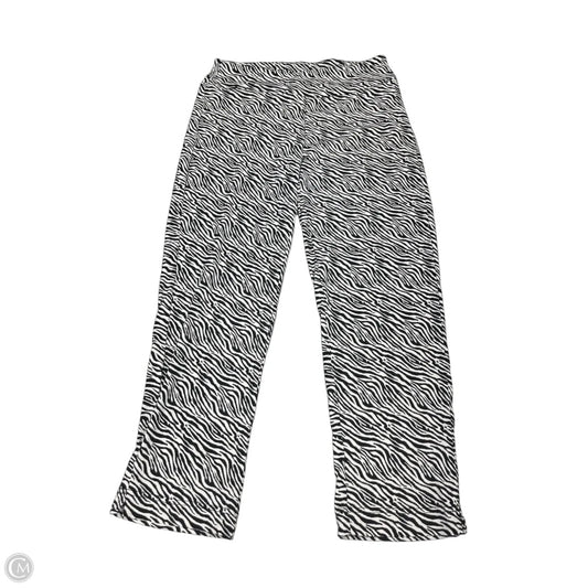 Pants Lounge By Lulu B In Black & White, Size: S