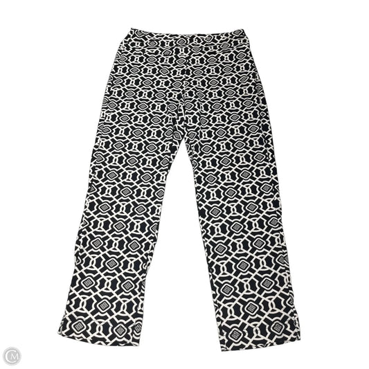 Pants Lounge By Lulu B In Black & White, Size: S
