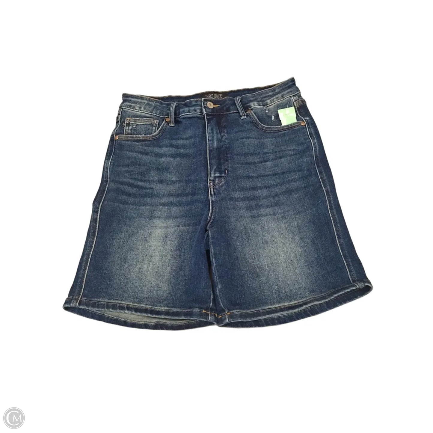 Shorts By Judy Blue In Blue Denim, Size: 14