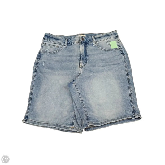 Shorts By Maurices In Blue Denim, Size: 14