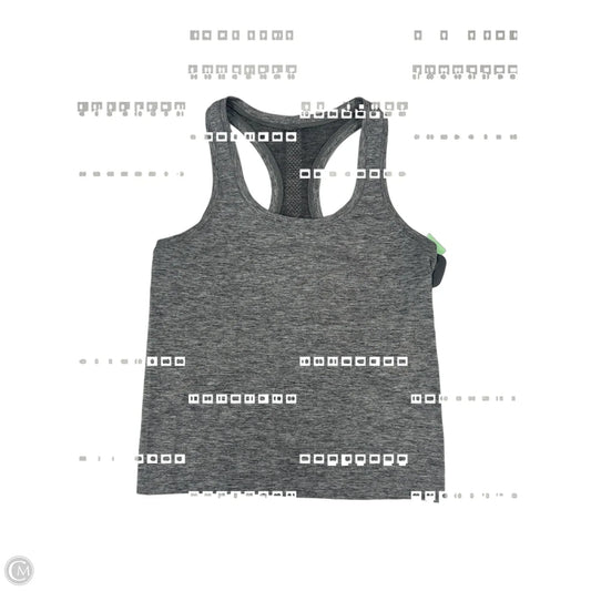 Athletic Tank Top By Lululemon In Grey, Size: 6