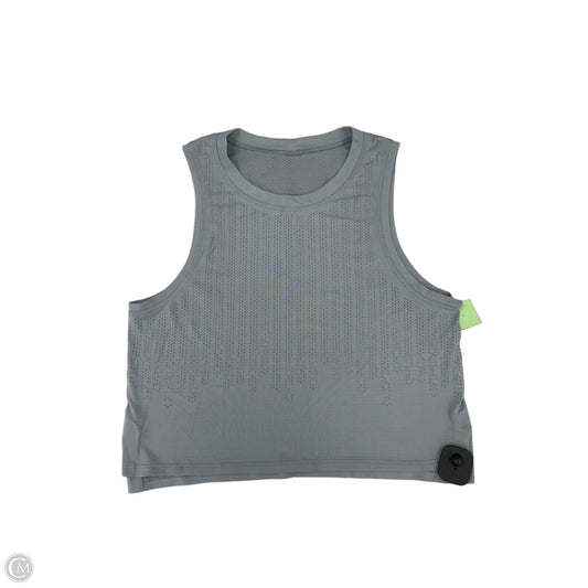 Athletic Tank Top By Lululemon In Blue, Size: 6
