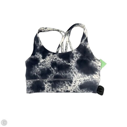 Athletic Bra By Lululemon In Tie Dye Print, Size: 8