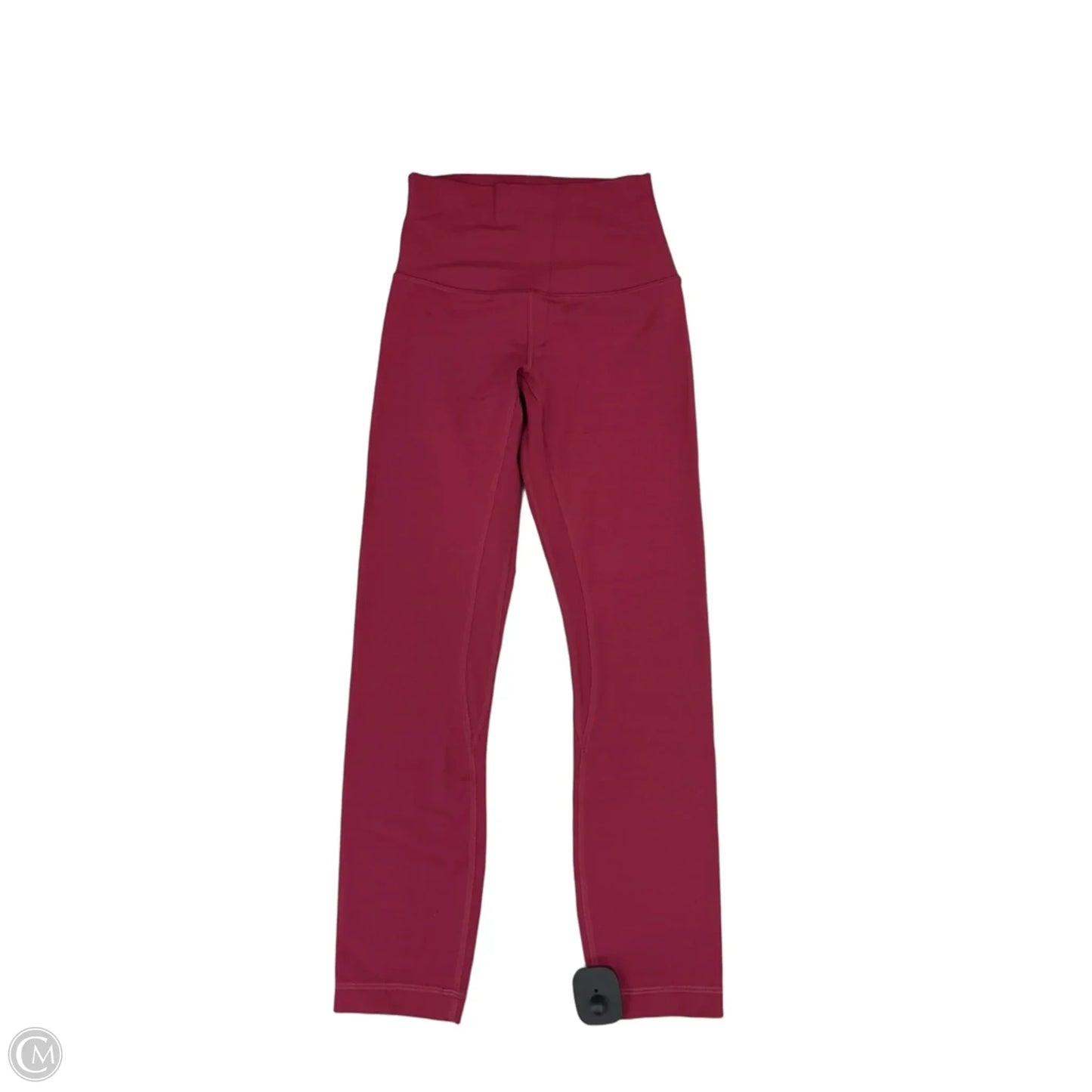 Athletic Leggings By Lululemon In Red, Size: 2