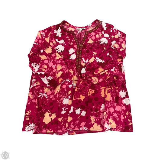 Top Long Sleeve By The Pioneer Woman In Floral Print, Size: L