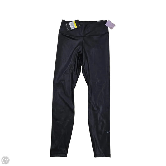 Athletic Leggings By Nike In Black, Size: S