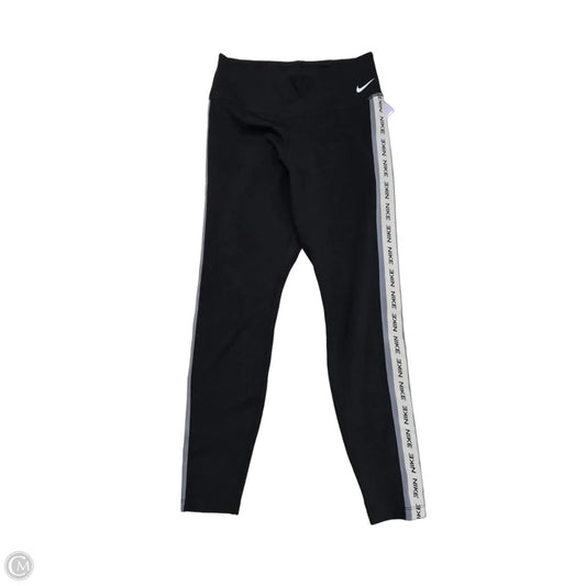 Athletic Leggings By Nike In Black, Size: S