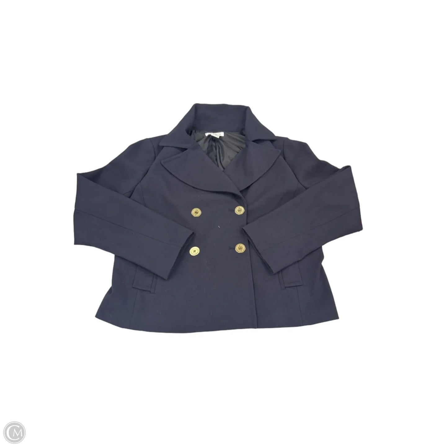 Blazer By Liz Claiborne In Navy, Size: L