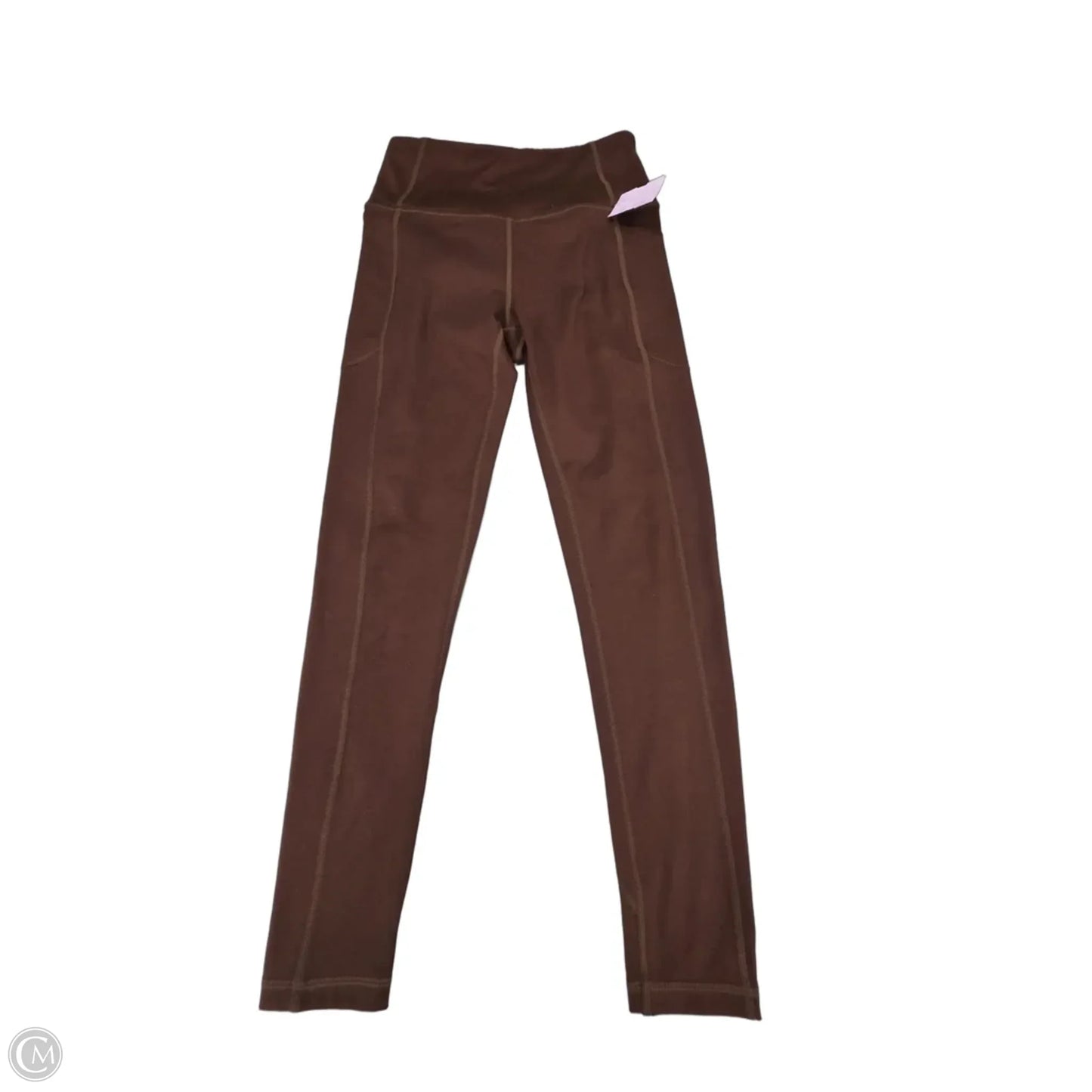 Athletic Leggings By Victorias Secret In Brown, Size: S
