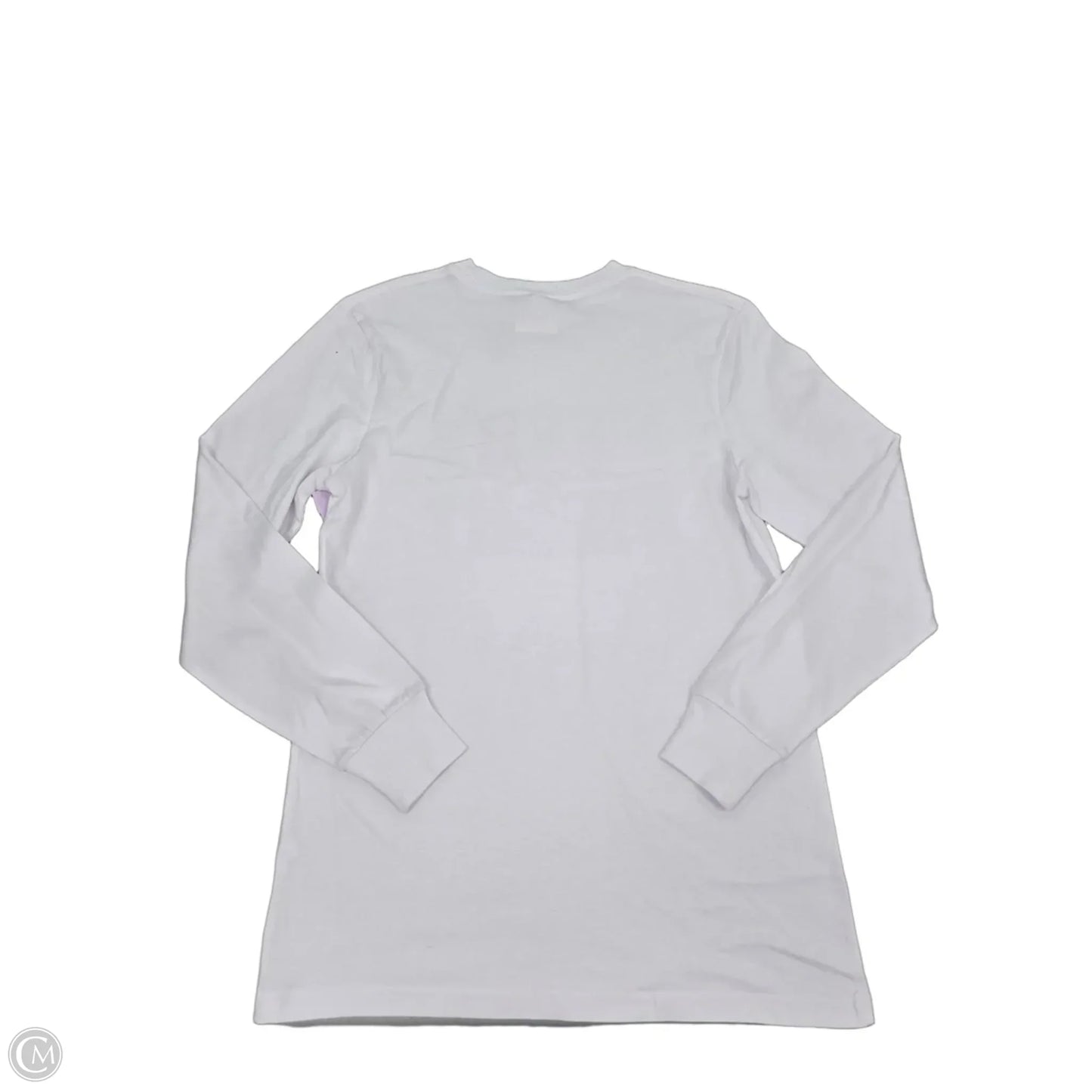 Top Long Sleeve Basic By Cmf In White, Size: S