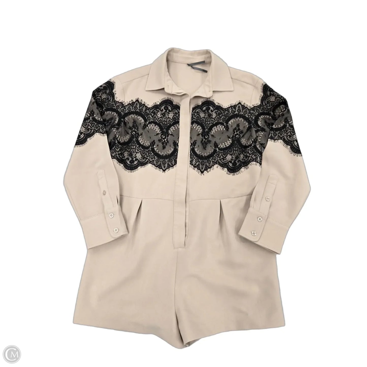Romper By Anthropologie In Tan, Size: S