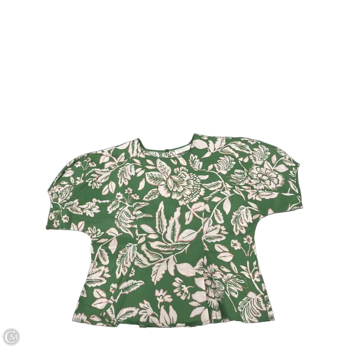 Top Short Sleeve By Melloday In Green, Size: M
