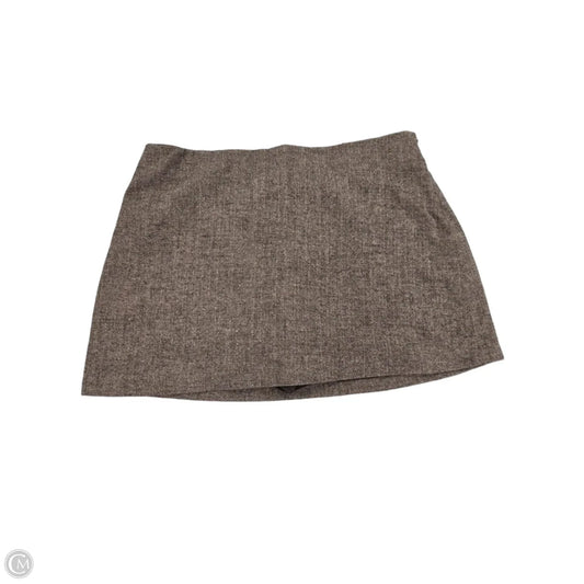 Skirt Mini & Short By So In Brown, Size: Xl