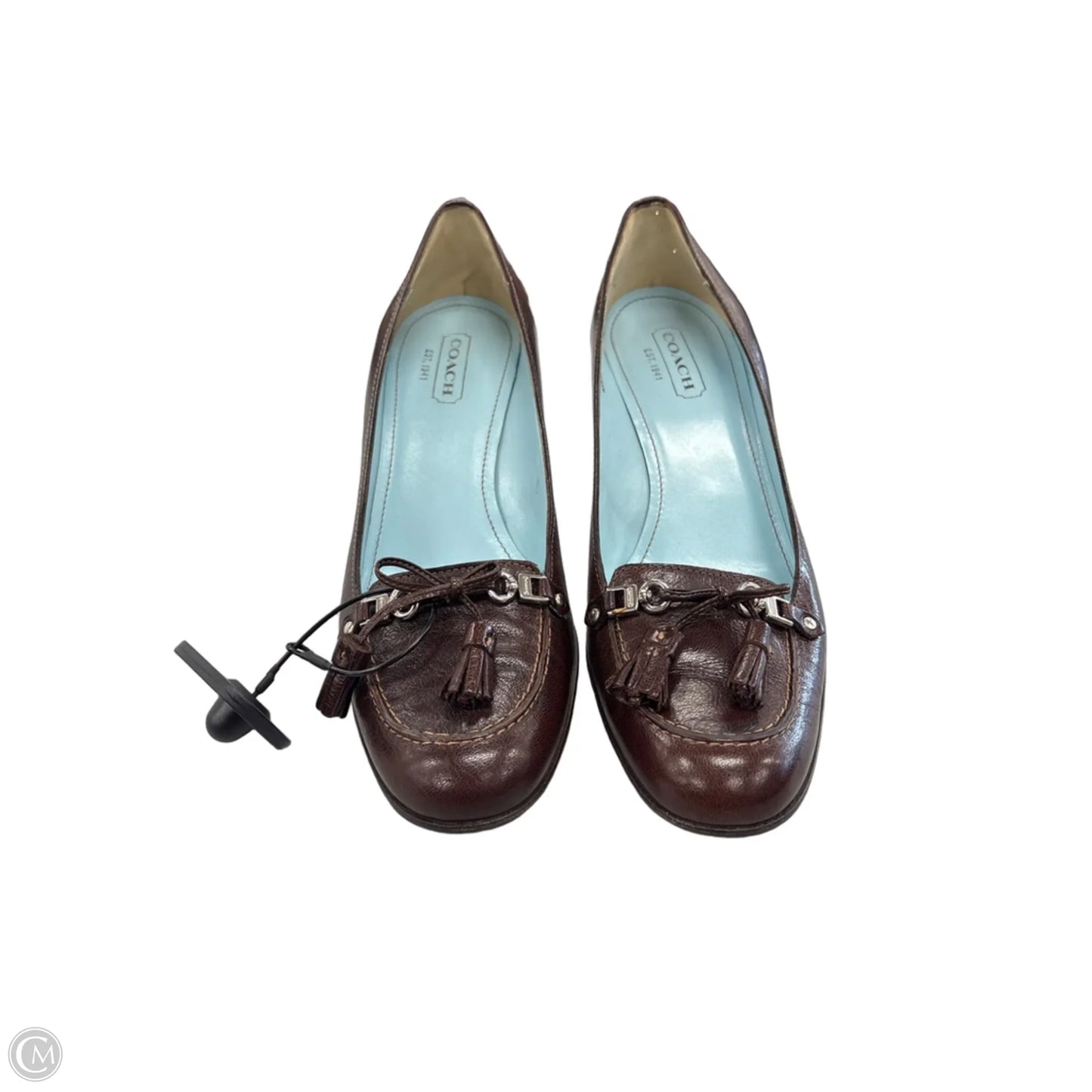 Shoes Designer By Coach In Brown, Size: 8.5