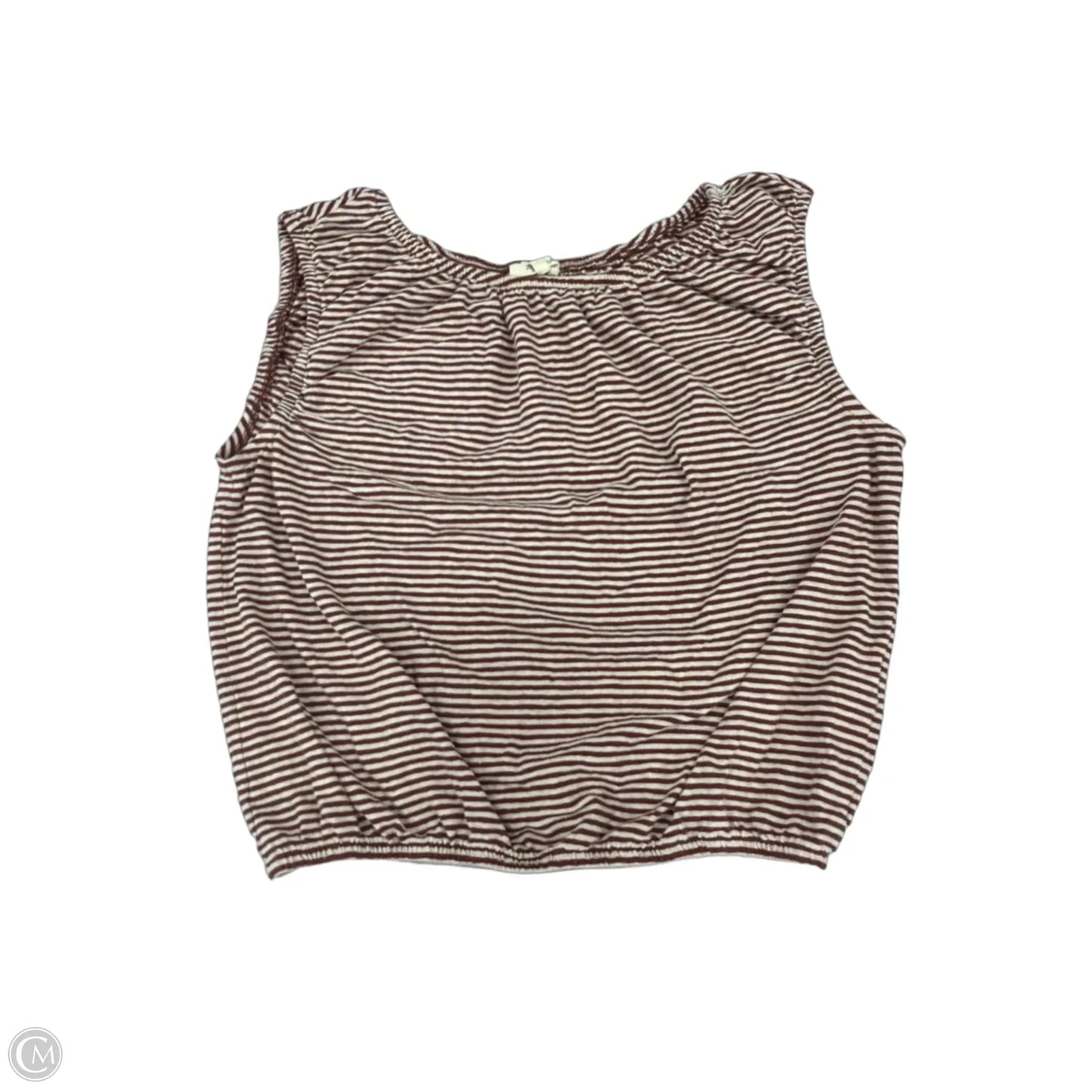 Tank Top By Madewell In Brown, Size: M