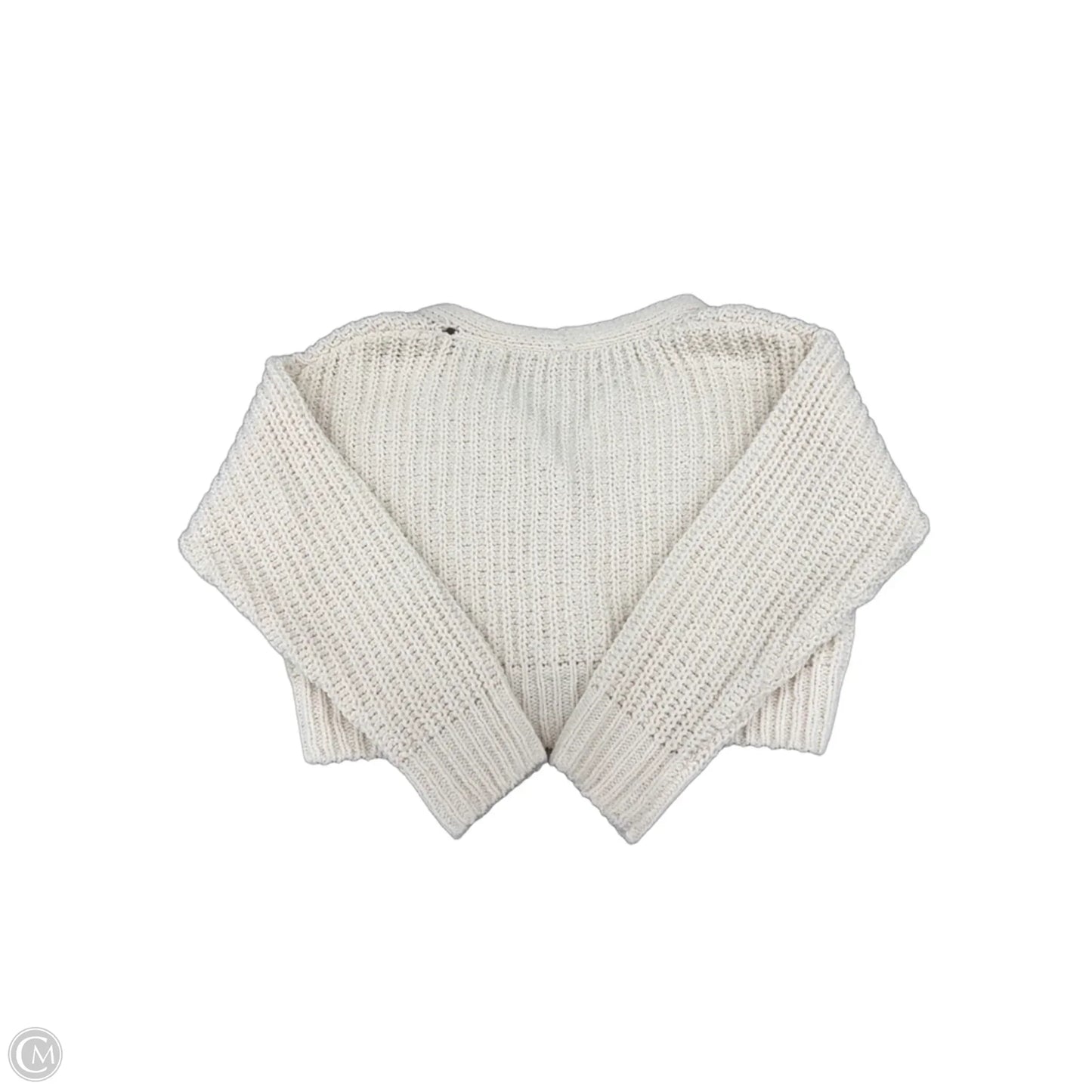 Sweater By Love Tree In Cream, Size: M