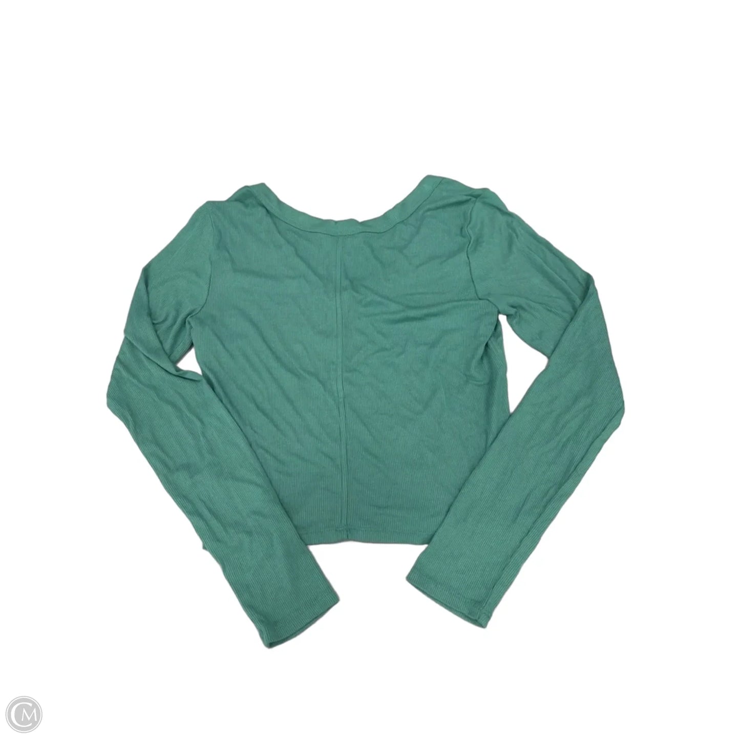 Top Long Sleeve Basic By Universal Thread In Green, Size: L