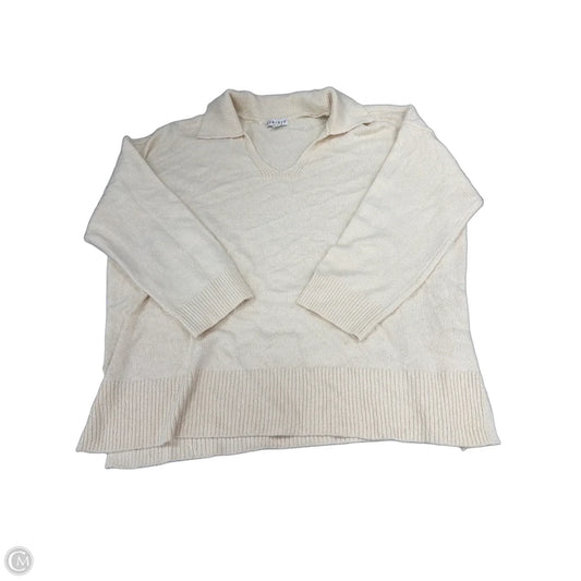 Sweater By Ava & Viv In Cream, Size: 3x