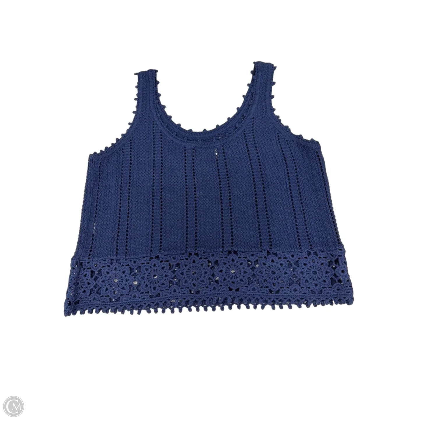 Tank Top By Universal Thread In Blue, Size: M