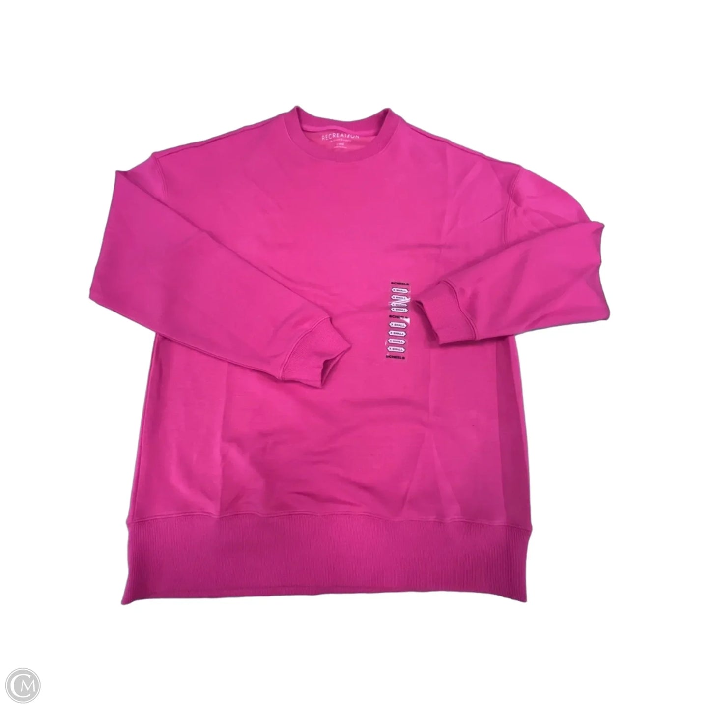Top Long Sleeve By Recreations In Pink, Size: Xs