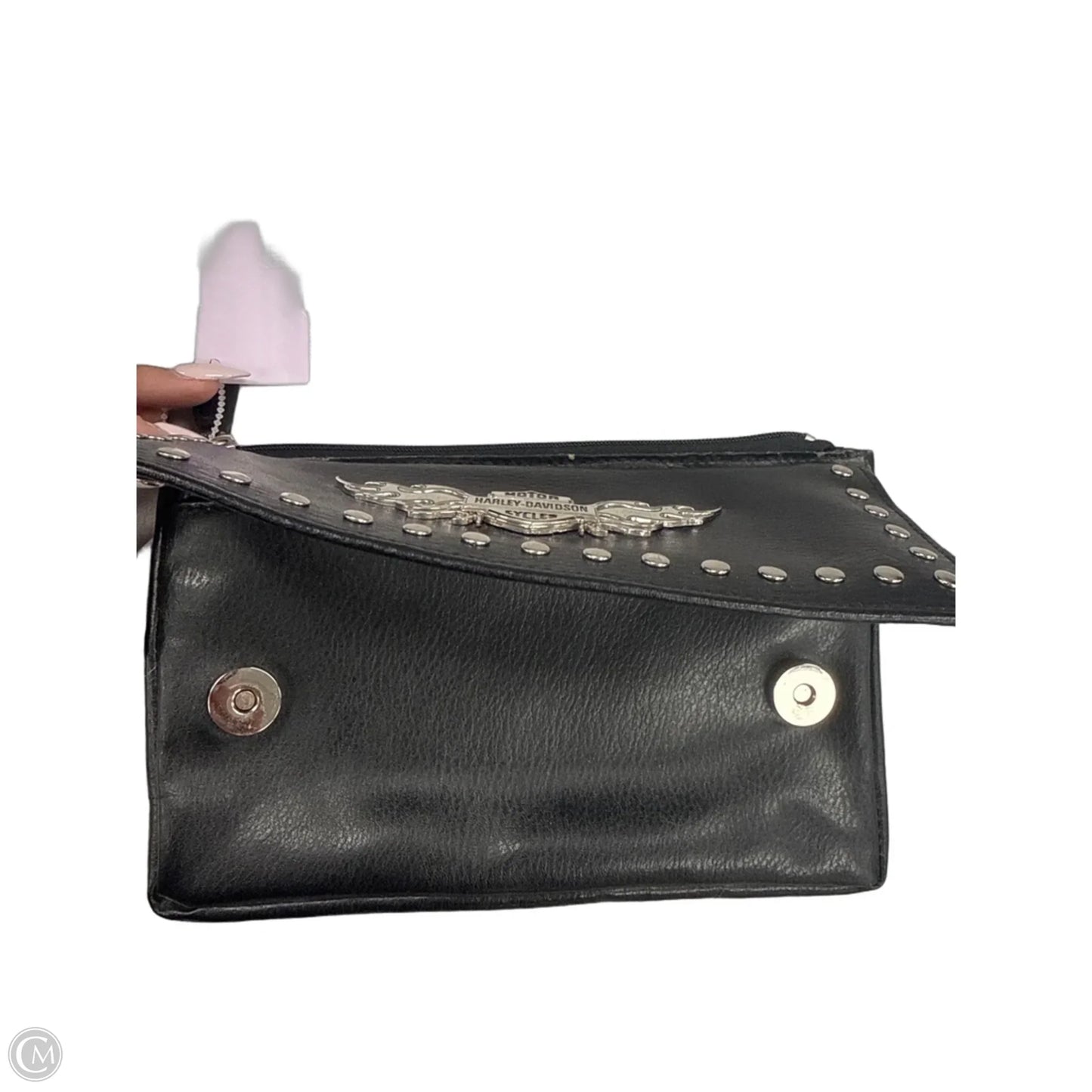 Wallet Leather By Harley Davidson, Size: Medium