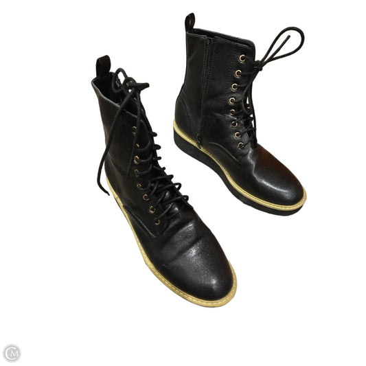 Boots Combat By Olivia Miller In Black, Size: 10